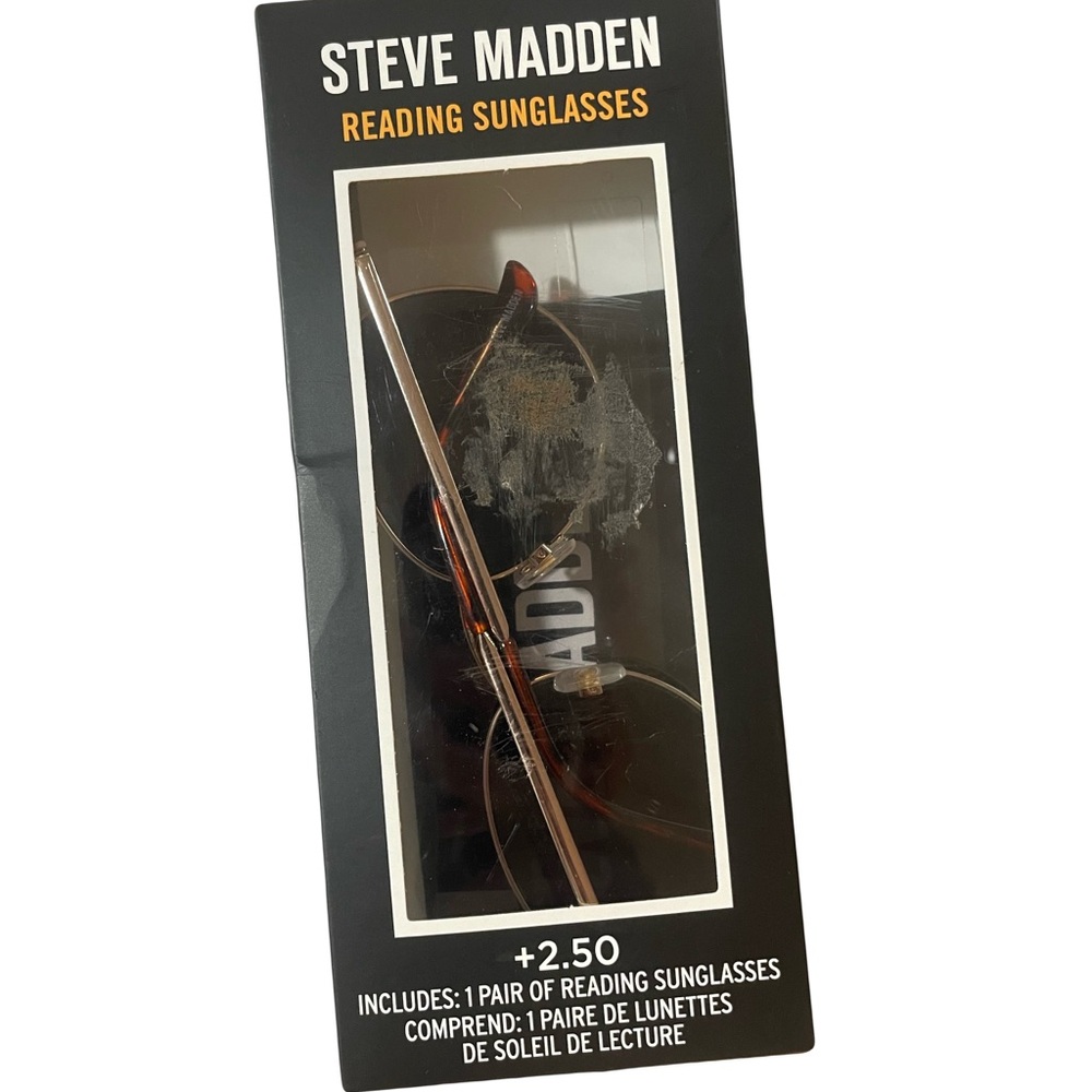 Steve Madden reading Sunglasses +2.50